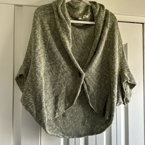 Anthropologie, seafoam, green cardigan